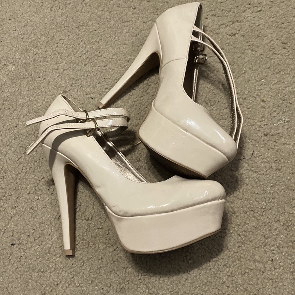 High heals, worn once for a HS dance.